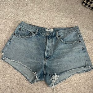 AGOLDE denim shorts